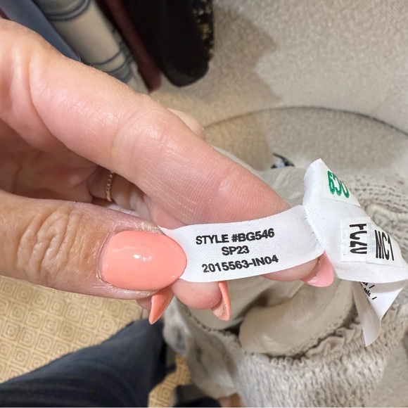 J. CREW 100% Linen Lined Mini Skirt Wide Elastic Smocked Waist Beachy Preppy XXL - Picture 6 of 12